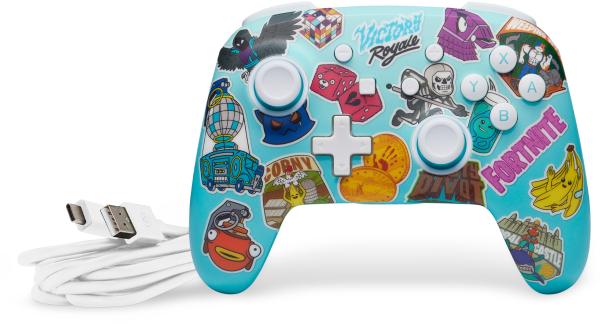 Power a enhanced wireless ctrl. nsgp0290-01? nsw, sticker mania-fortnite - Power-a-nsgp0290-01_-0617885091711-07.jpg