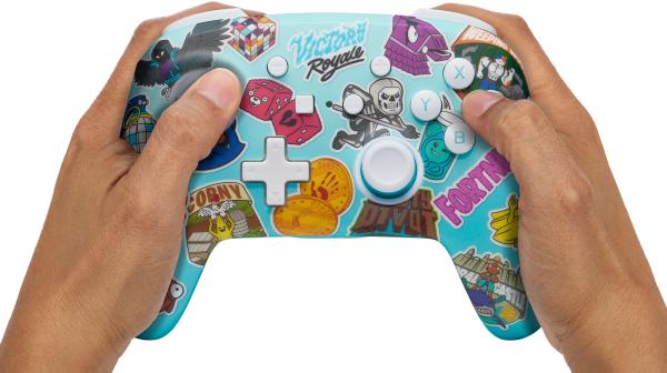 Power a enhanced wireless ctrl. nsgp0290-01? nsw, sticker mania-fortnite - Power-a-nsgp0290-01_-0617885091711-08.jpg