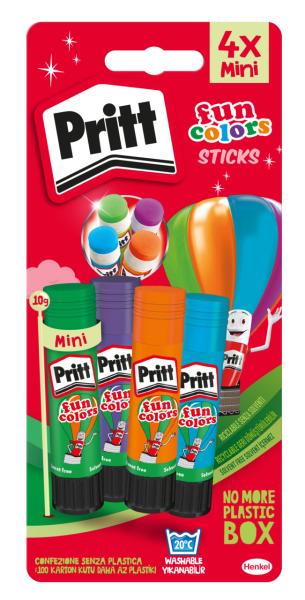 Pritt stick fun colors 45-900-242 4x10g - Pritt-45-900-242-5010305204138