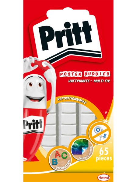 Pritt haftpunkte multi-fix pgp55 weiss 65 stück - Pritt-pgp55-4015000402088