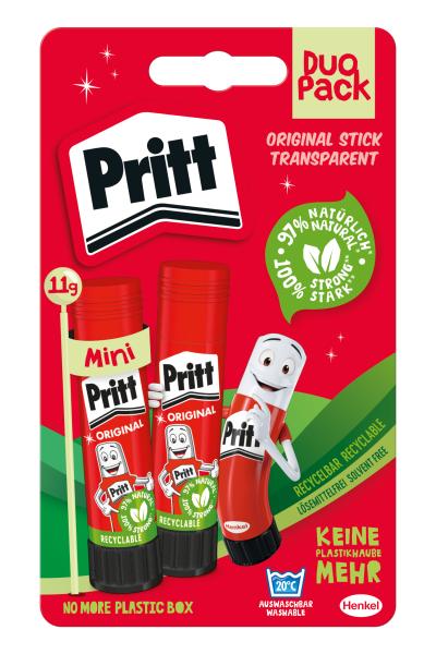 Pritt klebestift 11g pk4db 2 stück - Pritt-pk4db-4015000419086