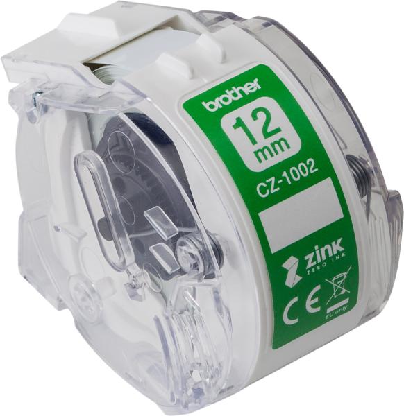Ptouch colour paper tape 12mm/5m cz-1002 vc-500w compact label printer - Ptouch-cz-1002-4977766779289-02.jpg