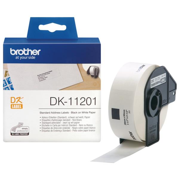 Ptouch adress-etiketten 29x90mm dk-11201 ql-500/550 400 stk./rolle - Ptouch-dk-11201-4977766628112-02.jpg