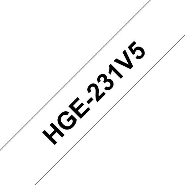 Ptouch band, high-grade schwarz/weiss hge-231 12mm/8m 5 stück - Ptouch-hge-231-4977766684613-02.jpg