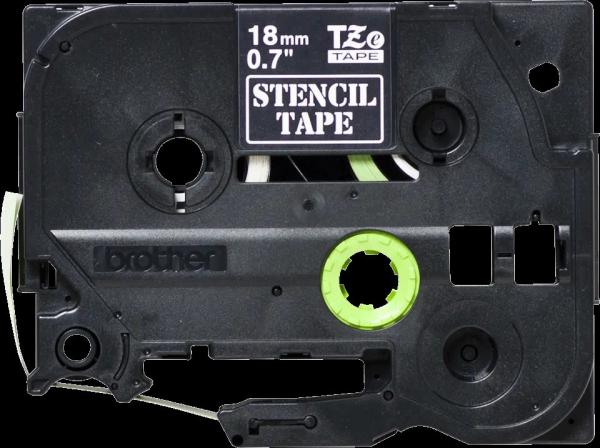 Ptouch band, schablone schwarz ste141 pt-3600 18 mm - Ptouch-ste141-4977766691956-02.jpg
