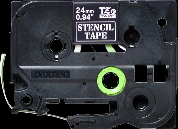 Ptouch band, schablone schwarz ste151 pt-3600 24 mm - Ptouch-ste151-4977766692380-02.jpg