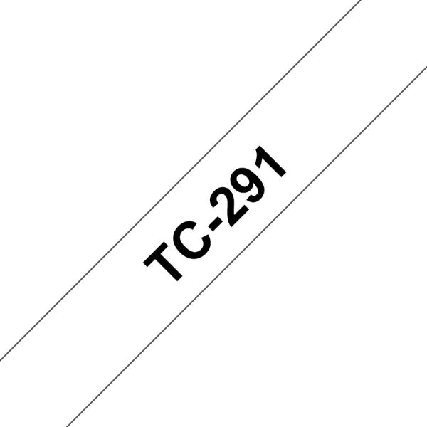 Ptouch band, laminiert schwarz/weiss tc-291 pt-3000 9 mm - Ptouch-tc-291-4977766050708-02.jpg