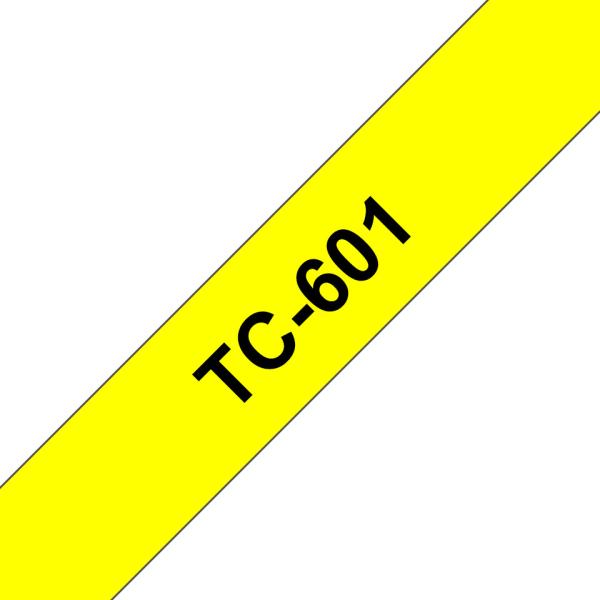 Ptouch band, laminiert schwarz/gelb tc-601 pt-3000 12 mm - Ptouch-tc-601-4977766050616-02.jpg