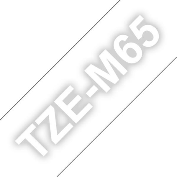 Ptouch band matt lamin. weiss/trans. tze-m65 pt-d800w/d900w 36mm - Ptouch-tze-m65-4977766808064-03.jpg