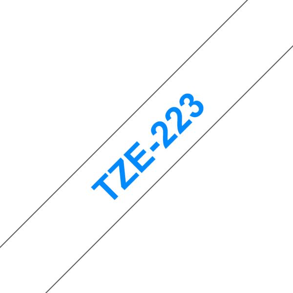 Ptouch band, laminiert blau/weiss tze-223 pt-1280vp 9 mm - Ptouch-tze-223-4977766685146-02.jpg