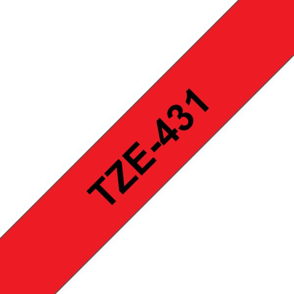 Ptouch band, laminiert schwarz/rot tze-431 pt-1280vp 12 mm - Ptouch-tze-431-4977766686242-02.jpg