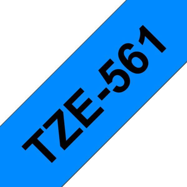 Ptouch band, laminiert schwarz/blau tze-561 pt-3600 36 mm - Ptouch-tze-561-4977766686594-02.jpg