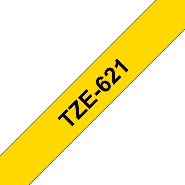 Ptouch band, laminiert schwarz/gelb tze-621 pt-1280vp 9 mm - Ptouch-tze-621-4977766686655-02.jpg