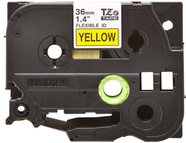Ptouch flexitape lamin. schwarz/gelb tze-fx661 zu pt-550 36 mm - Ptouch-tze-fx661-4977766683906-02.jpg