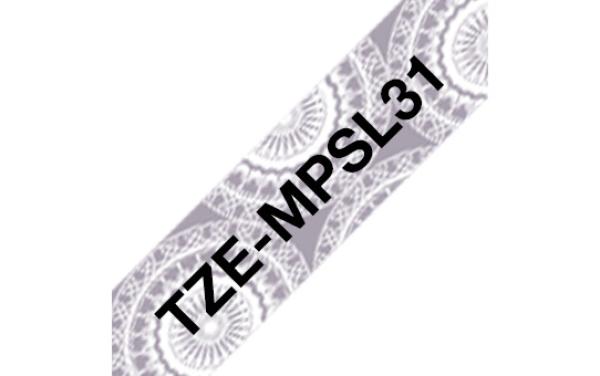 Ptouch band, laminiert schw/silber tze-mpsl31 pt-dv600vp 12 mm - Ptouch-tze-mpsl31-4977766770224-02.jpg