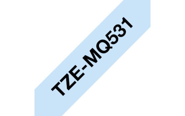 Ptouch band, laminiert schw/blau tze-mq531 pt-dv600vp 12 mm - Ptouch-tze-mq531-4977766770491-02.jpg