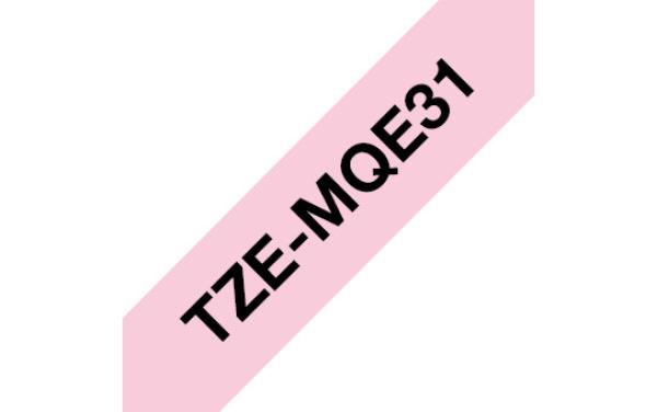 Ptouch band, laminiert schw/rosa pa tze-mqe31 pt-dv600vp 12 mm - Ptouch-tze-mqe31-4977766770460-02.jpg
