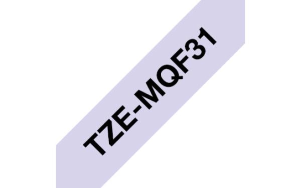Ptouch band, laminiert schw/lila pa tze-mqf31 pt-dv600vp 12 mm - Ptouch-tze-mqf31-4977766770521-03.jpg