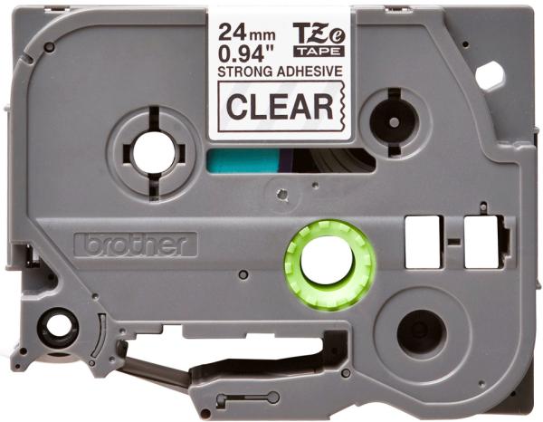 Ptouch band, strong/adh. schwarz/klar tze-s151 pt-300 24 mm - Ptouch-tze-s151-4977766692649-02.jpg