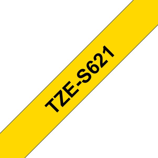 Ptouch band, strong/adh. schwarz/gelb tze-s621 pt-300 9 mm - Ptouch-tze-s621-4977766693356-03.jpg