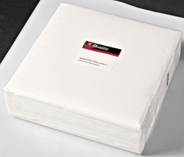 Quality servietten airlaid 40x40cm 992730 weiss 50 stück - Quality-992730-7610034543003