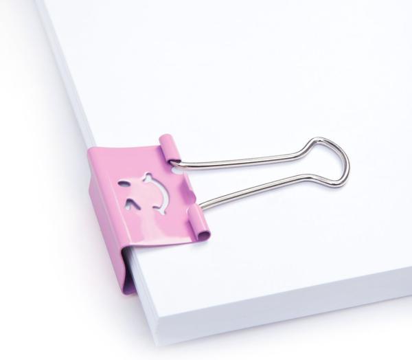 Rapesco foldback clip emoji 32mm 1352 rosa 20 stück - Rapesco-1352-5018505025904-03.jpg