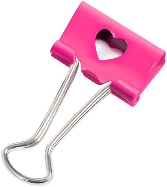 Rapesco foldback clip emoji 19mm 1357 hot pink 20 stück - Rapesco-1357-5018505025102-02.jpg