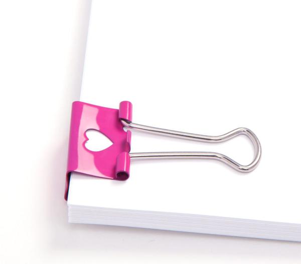 Rapesco foldback clip emoji 19mm 1357 hot pink 20 stück - Rapesco-1357-5018505025102-03.jpg