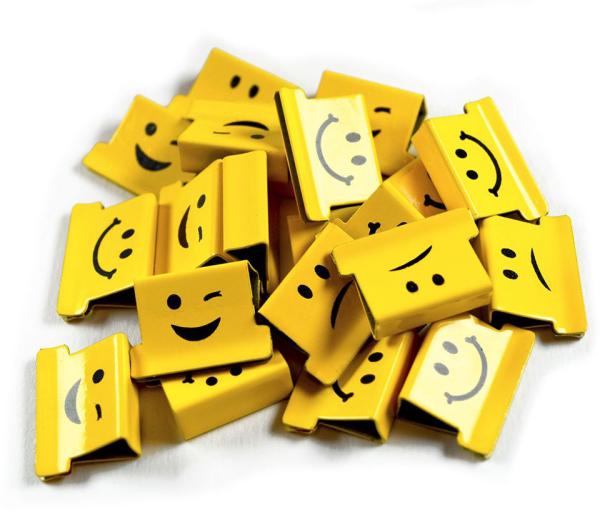 Rapesco clip dispenser emoji 1370 gelb - Rapesco-1370-5018505030182-02.jpg