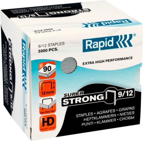 Rapid heftklammern superstrong 9/12 24871400 verzinkt 5000 stück - Rapid-24871400-7313468714000