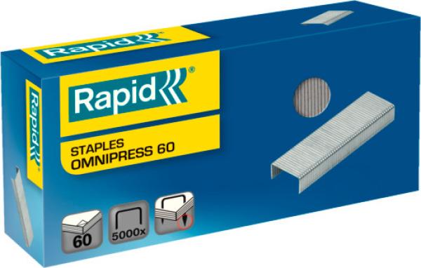 Rapid heftklammern omnipress 60 5000562 verzinkt 5000 stück - Rapid-5000562-4051661018961