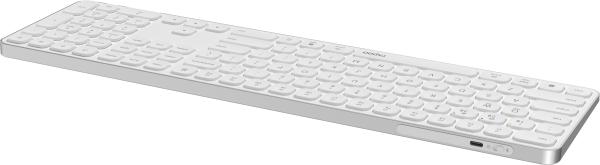 Rapoo e9810 ultraslim keyboard 12645 wireless, white - Rapoo-12645-6940056126450-06.jpg