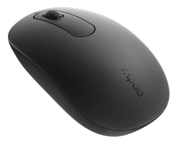 Rapoo n200 wired optical mouse 18548 black - Rapoo-18548-6940056185488