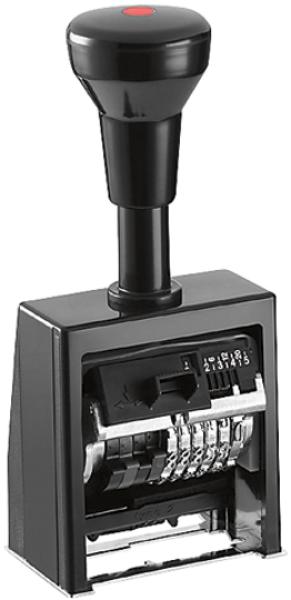 Reiner nummernstempel rh201025 block 4,5mm - Reiner-rh201025-4011170008044