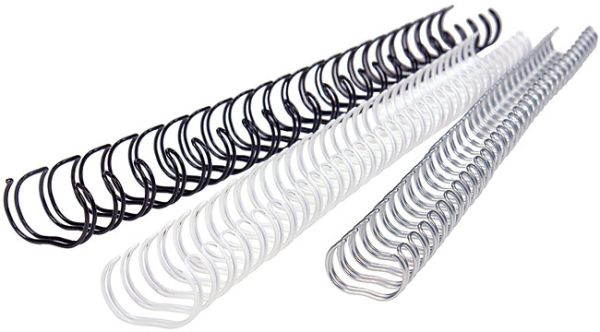 Renz drahtbinderücken 6,9mm a4 310690134 schwarz, 34 ringe 100 stück - Renz-310690134-4029126103712