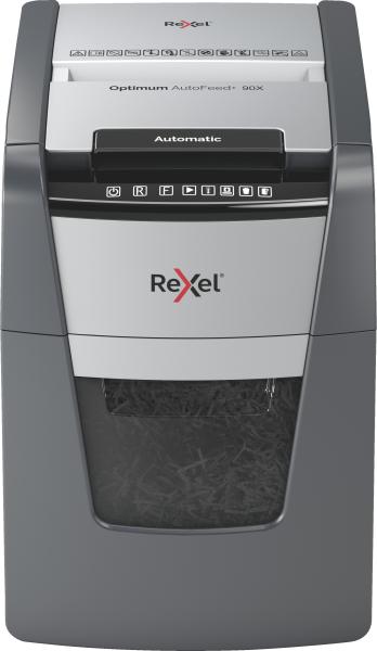 Rexel aktenvernichter optimum af+ 2020090xch 90x, p-4, 34lt - Rexel-2020090xch-5028252616751