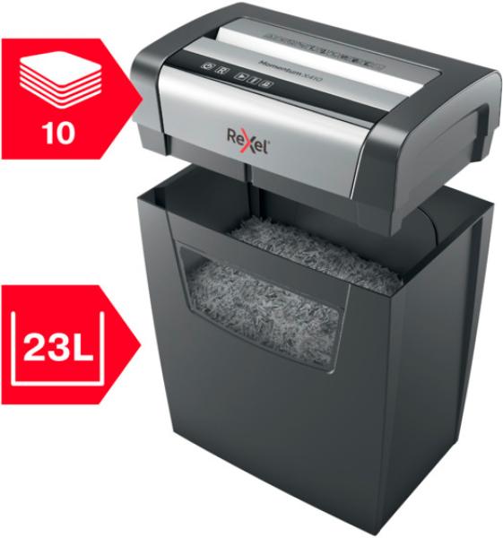 Rexel aktenvernichter momentum 2104571eu x410, p-4, 23lt - Rexel-2104571eu-5028252523240-06.jpg