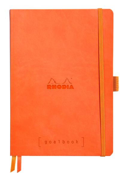 Rhodia goalbook notizbuch a5 117583c softcover mandarine 240 s. - Rhodia-117583c-3037921175835
