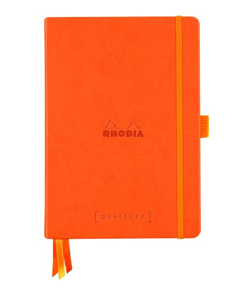 Rhodia goalbook notizbuch a5 118583c hardcover mandarine 240 s. - Rhodia-118583c-3037921185834
