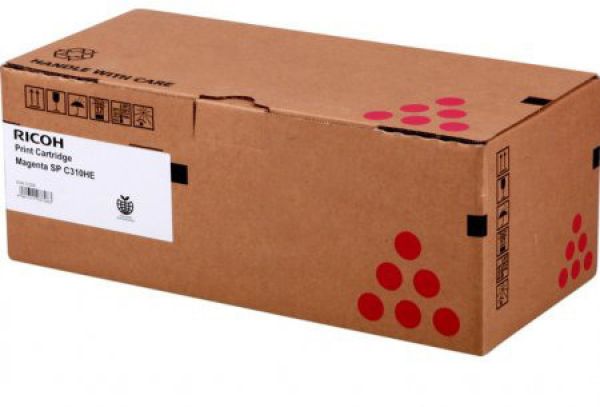 Ricoh toner-modul magenta 407636 sp c310he 6600 seiten - Ricoh-407636-4961311037283