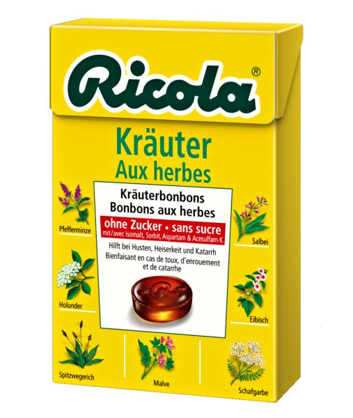 Ricola kräuter 7526 1x50g - Ricola-7526-7610700014820