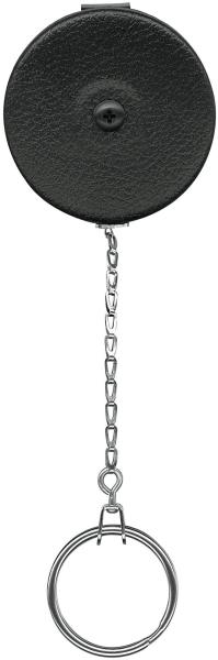 Rieffel switzerland schluesselanhaenger kb 5 black kb 5, mit kette 60cm,schwarz - Rieffel-switzerland-kb-5-black-0088056015070