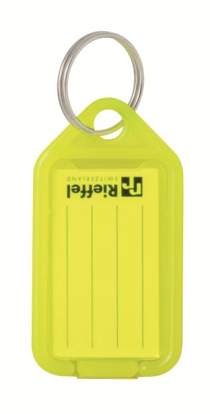 Rieffel switzerland schlüsseletiketten 38x22mm kt 1000 neon gelb neon gelb 100 stück - Rieffel-switzerland-kt-1000-neon-gelb-7630010411270