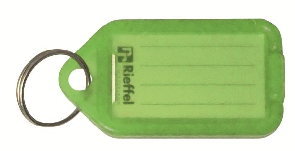 Rieffel switzerland schlüsseletiketten 38x22mm kt 1000 neon grÜn neon vert 100 stück - Rieffel-switzerland-kt-1000-neon-gruen-7630010411287