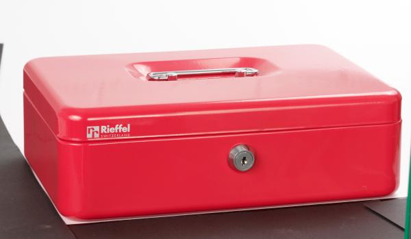 Rieffel switzerland geldkassette valorit vt-gk 3 rot 8,2x26,2x19,2cm rot - Rieffel-switzerland-vt-gk-3-rot-7640115310064-02