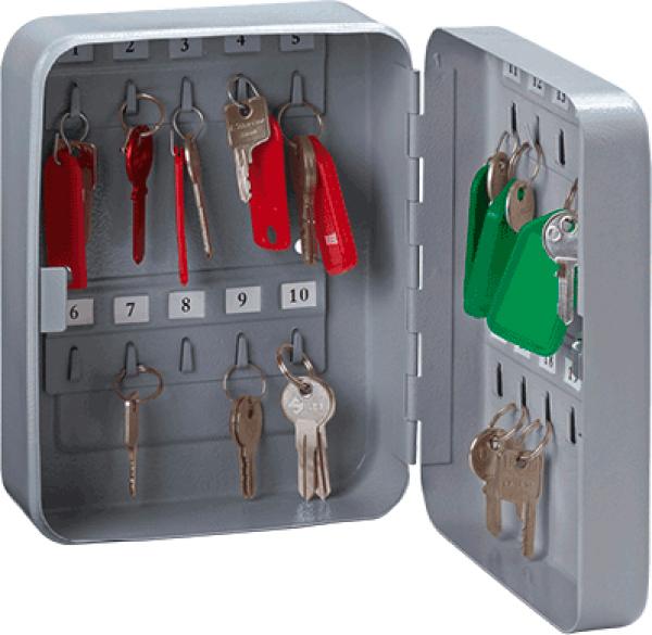 Rieffel switzerland schlüsselkasten vt silber vt-sk 20 20×16×8cm 20 haken - Rieffel-switzerland-vt-sk-20-7640115310231