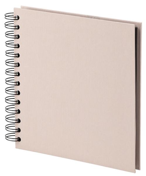 RÖssler fotoalbum 1329452585 18x18cm, powder/schwarz - Roessler-1329452585-4014970197420