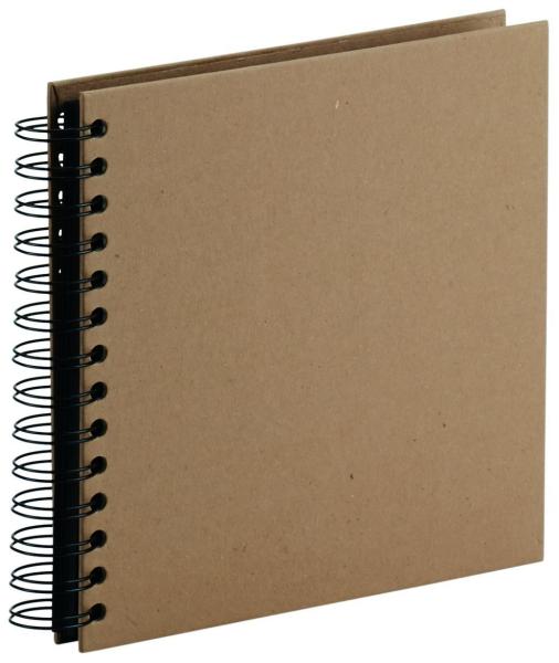 RÖssler fotoalbum 1329452625 18x18cm, kraft/schwarz - Roessler-1329452625-4014970092367