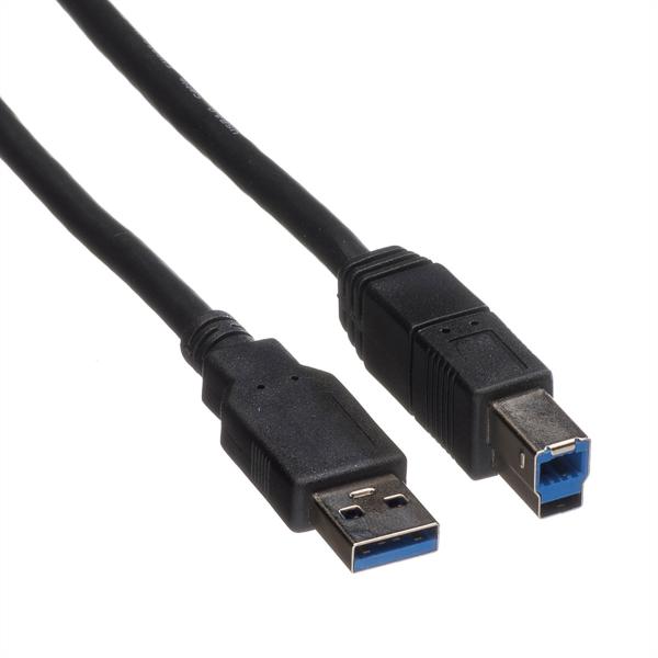 Roline usb-a-b, datenkabel 11.02.8870 black, st/st, 3.2 gen1 1.8m - Roline-11.02.8870-7611990188291-02.jpg