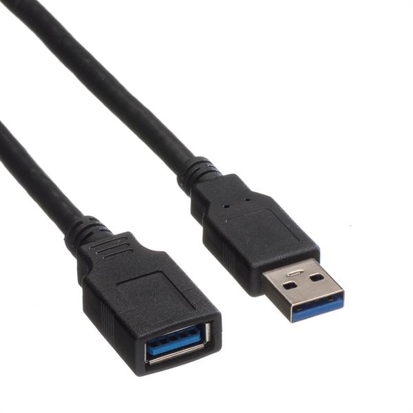 Roline usb-a-a, verlängerungskabel 11.02.8978 black, st/bu, 3.2 gen1 1.8m - Roline-11.02.8978-7611990190461-02.jpg